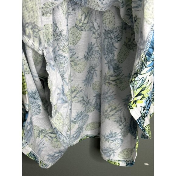 Sleep Cacique Lane Bryant Women's 14/16 Pineapple Night Dress Pockets NWT - Picture 6 of 15